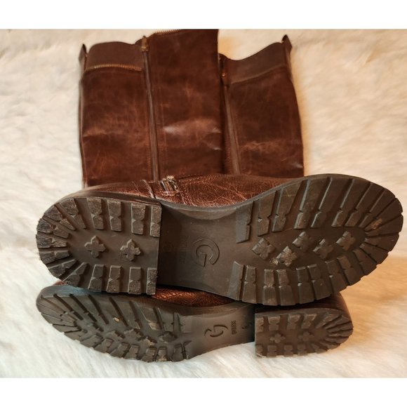 GUESS Womens Halsey Brown Boots Size 7.5 - Picture 4 of 8